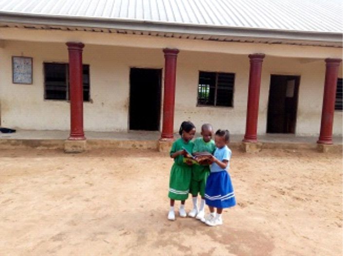 Financial Intervention and support on mending the roof of a dilapidated building at Group School Lagwa in Aboh-Mbaise LGA in Imo State 2th and 25th May 2023. This achieved success with no negative incident.